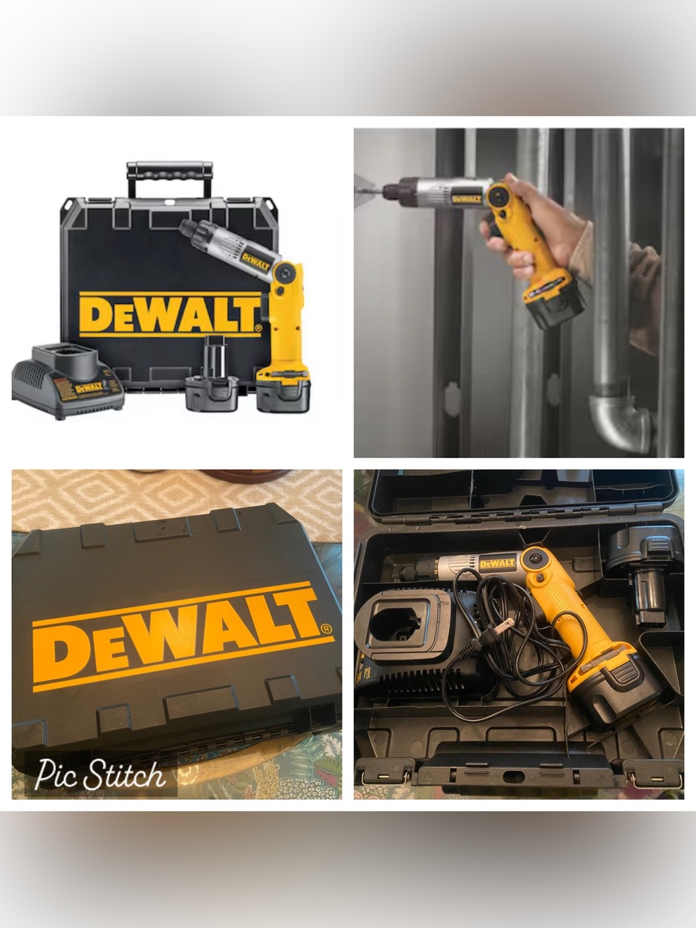 DEWALT DW920K-2 7.2-volt 1/4-in Drill 2-Batteries Included, Charger & Hard Case